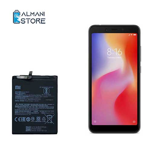 باطری ردمی 6A،باطری شیاومی ردمی 6A،باطری xiaomi redmi 6A،باطری redmi 6A