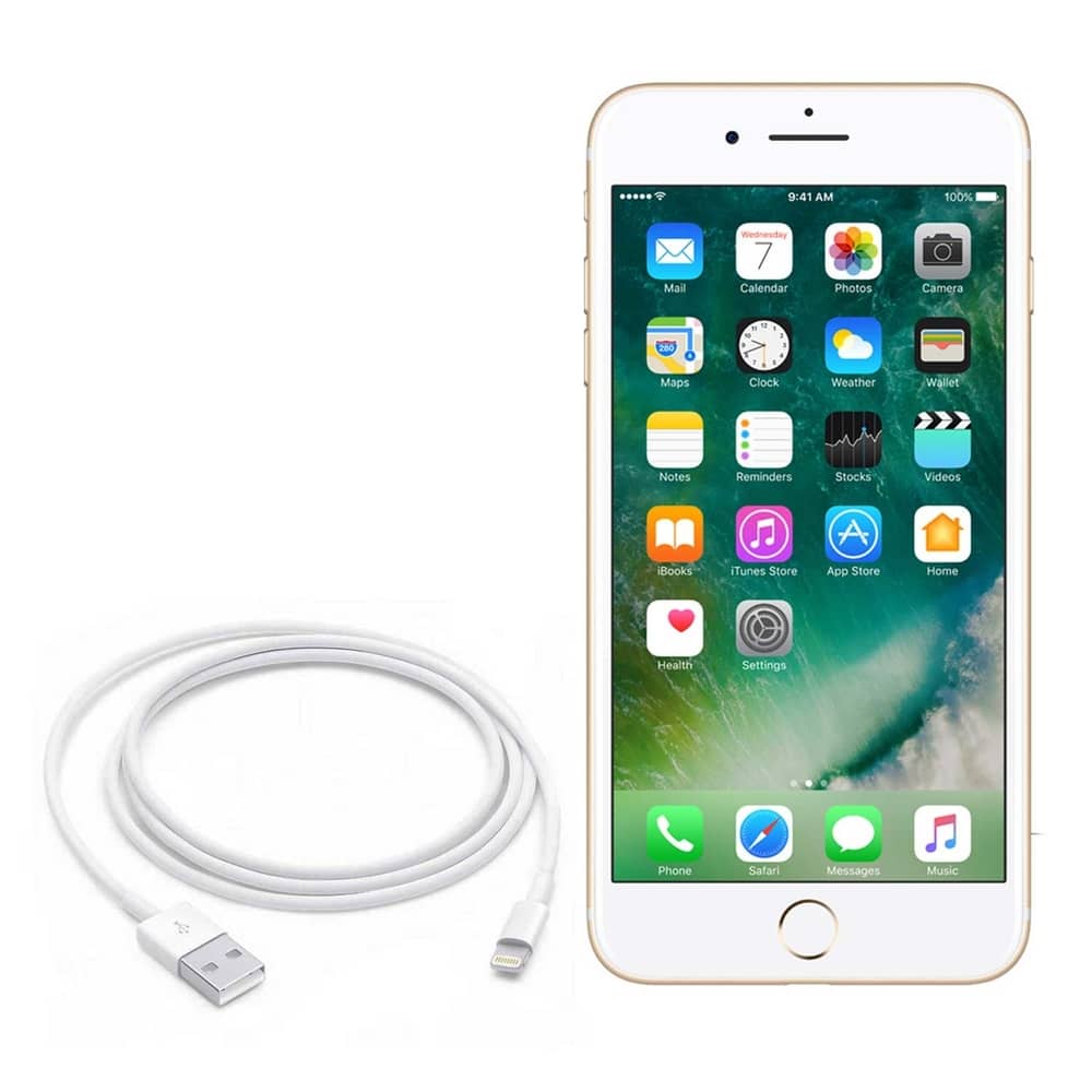 کابل شارژ ایفون 7 Plus اورجینال