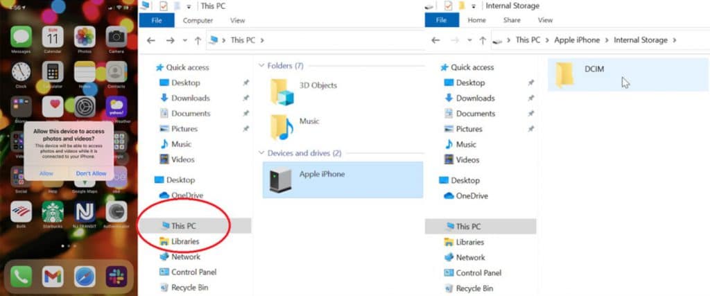 انتقال فایل ها در ایفون با استفاده از Windows Explorer