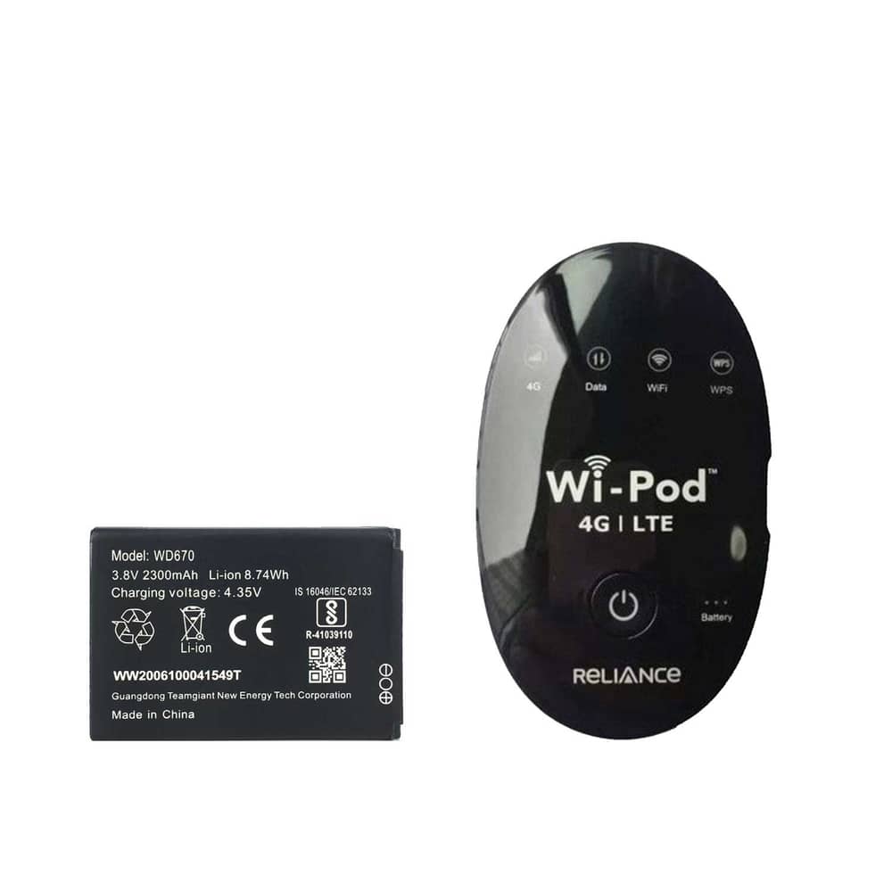 باطری زد تی ای Wi pod Hotspot 4G LTE 850 اورجینال