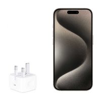 شارژر اصلی 20 وات ایفون 15 پرو مکس مدل B/A