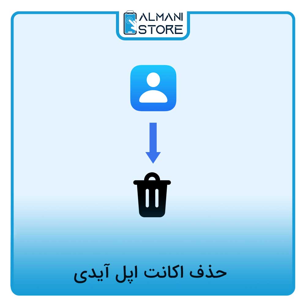حذف اکانت اپل آیدی