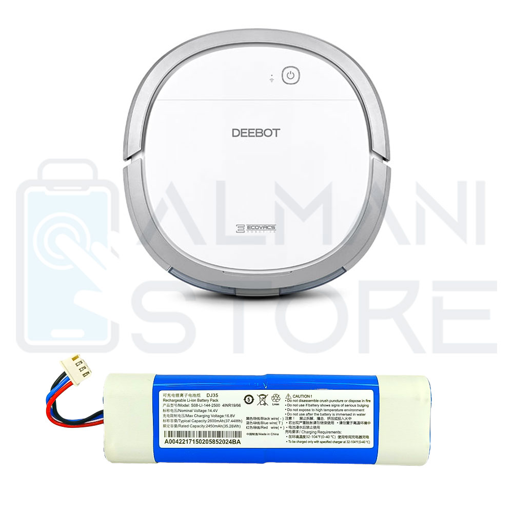 باتری جاروبرقی رباتیک Deebot Dk35
