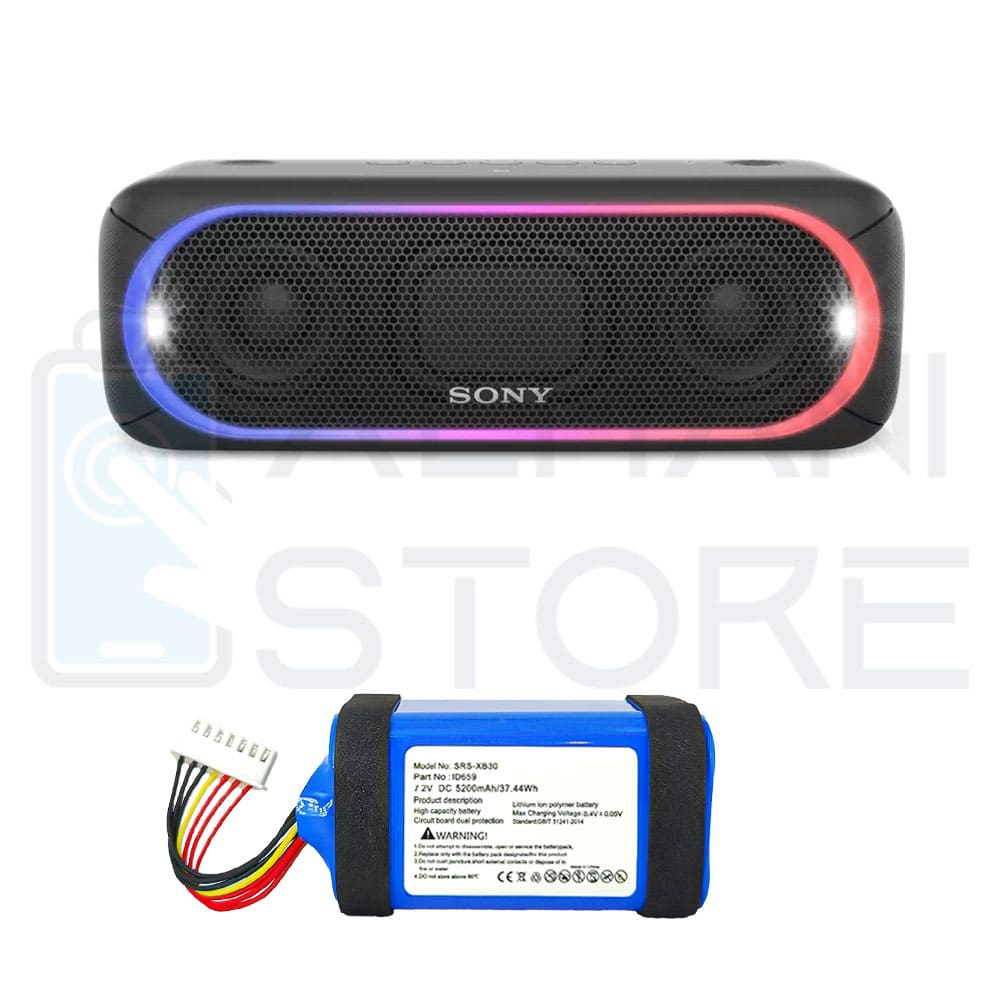 باتری اسپیکر سونی مدل SRS XB30 — تصویر ۲
