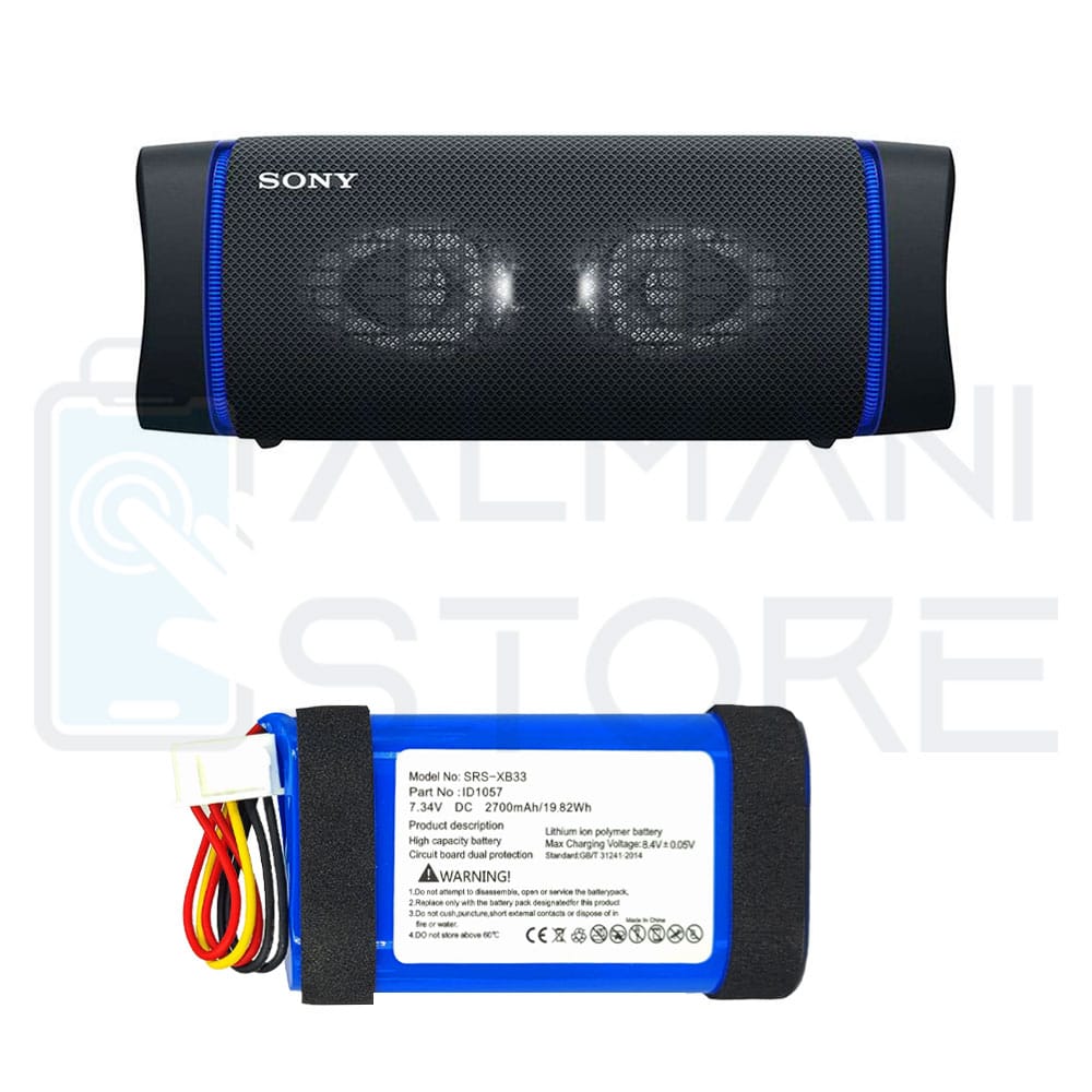 اسپیکر سونی مدل SRS-XB33 — تصویر ۸