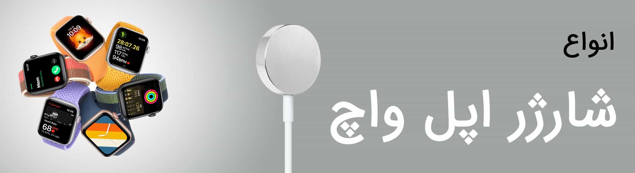 قیمت انواع شارژر اپل واچ